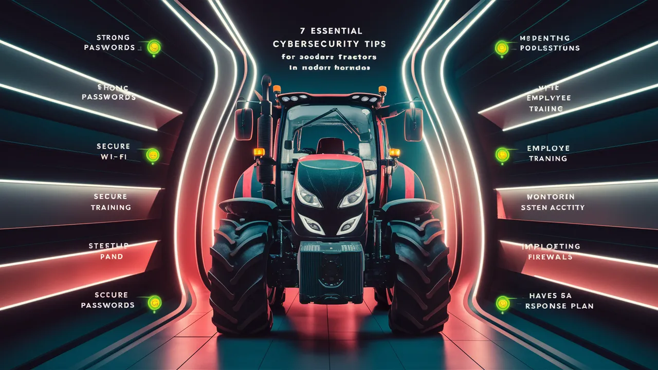 7 Essential Cybersecurity Tips for Connected Tractors