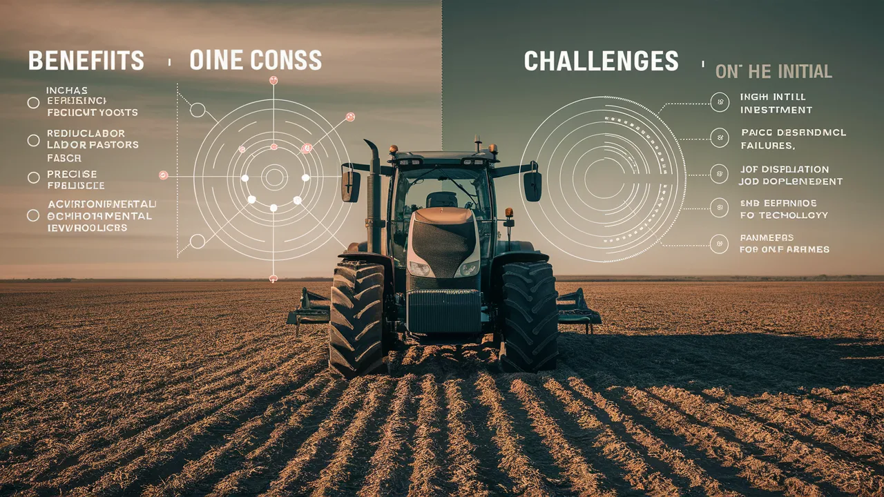 Exploring the Pros and Cons of Self-Driving Tractors in Agriculture