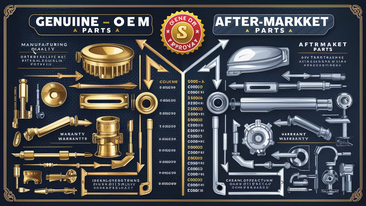 Genuine OEM Parts vs. Aftermarket Parts: A Technical Comparison