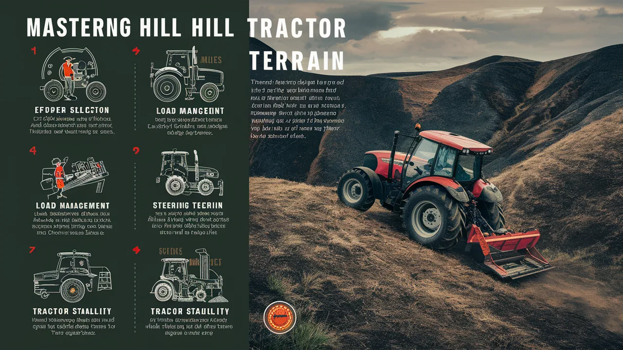 Mastering Hill Terrain: 8 Essential Steps for Safe Tractor Operation