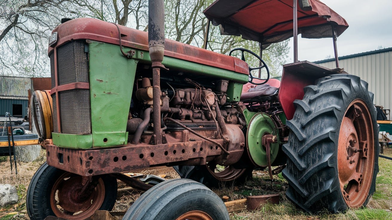 How to start an old tractor that has been inactive?